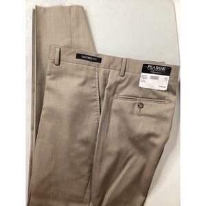 NWT Jos A Bank Signature Tailored Fit Men's Khaki Dress Pants Size‎ 40R